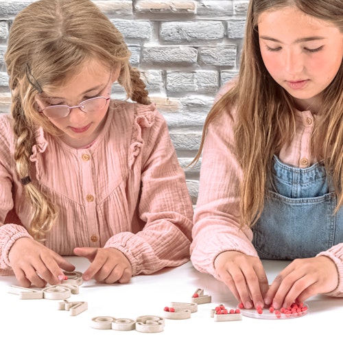 11 Ziffern aus RE-Wood® - Zahlen lernen ab 5 Jahren