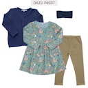 Vorschaubild Flatterkleid Sweat