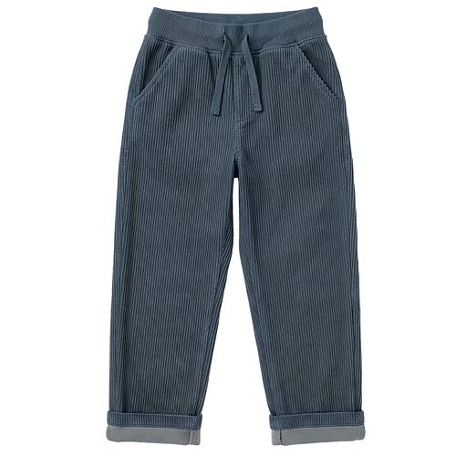Cordhose gefüttert Denim Blau