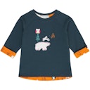 Vorschaubild Navy orange Wendeshirt langarm Eisbären