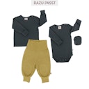 Vorschaubild Mitwachsende Hose mit breiten Bündchen