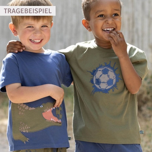 Edles T-Shirt Wellenreiter-Druck