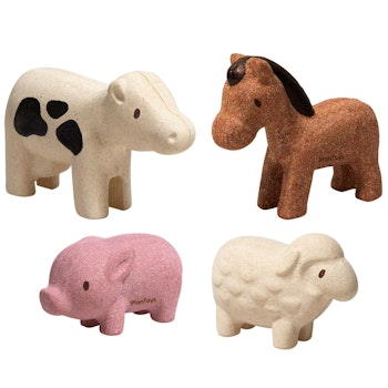 Spielfiguren Bauernhoftiere 4-tlg. ab 12 Monate