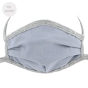 Vorschaubild Kinder Mundbedeckung 4-8 J. - Wiederverwendbare Maske grau