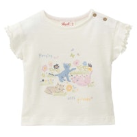 Luftiges T-Shirt Rüschenärmel