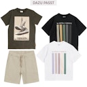 Vorschaubild Lässige, leichte Slub Shorts