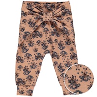 Edle Krabbelhose Schleife Blumen