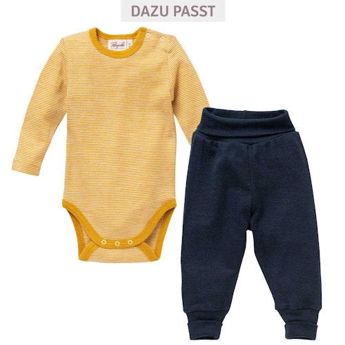 Body People Wear Organic Wolle/Seide langarm Uni