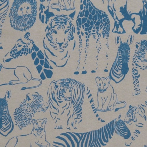 Tiger Alloverdruck Shirt kurzarm