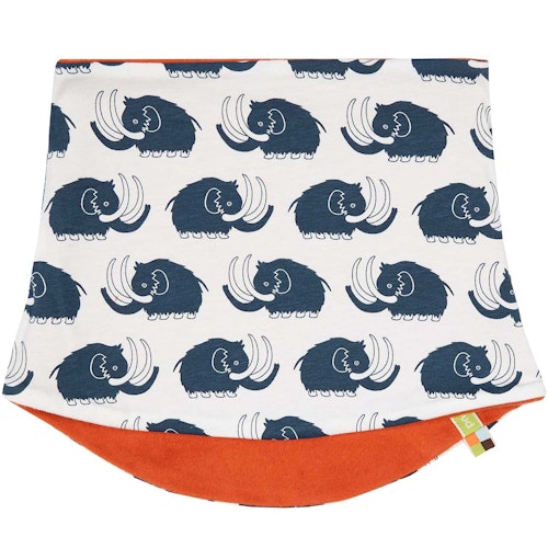 Wende Schlauchschal Fleece rostrot