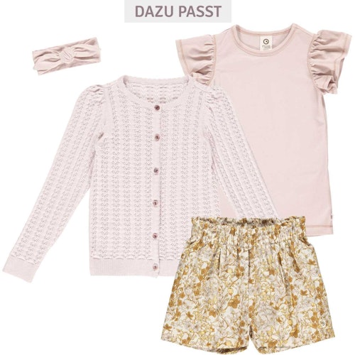 Leichte Poplin Shorts Blümchen