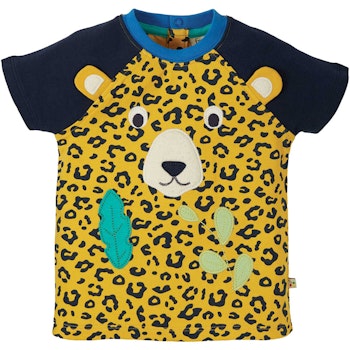 T-Shirt Safari-Tiere Aufnäher grün