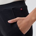 Vorschaubild Damen Interlock-Hose Slim fit schwarz