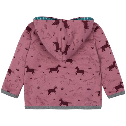 Kapuzen Sweatjacke Pferd