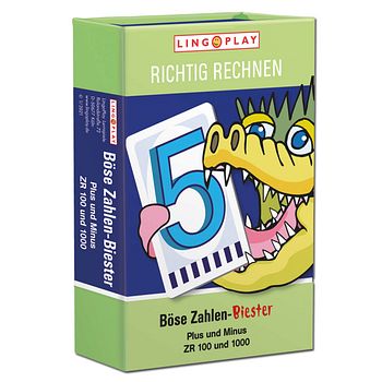 Böse Zahlen-Biester, Kartenspiel ab 8 Jahren
