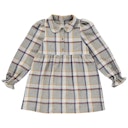 Vorschaubild Festes kariertes Twill Kleid