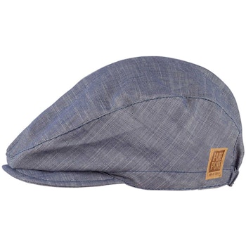 Jeans-blaue Schiebermütze