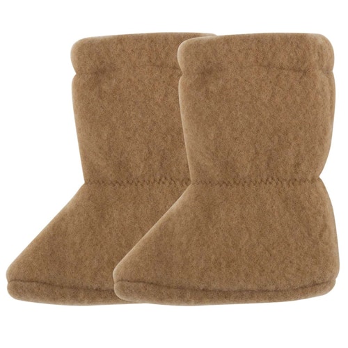 Wolle Babyschuhe als Socke