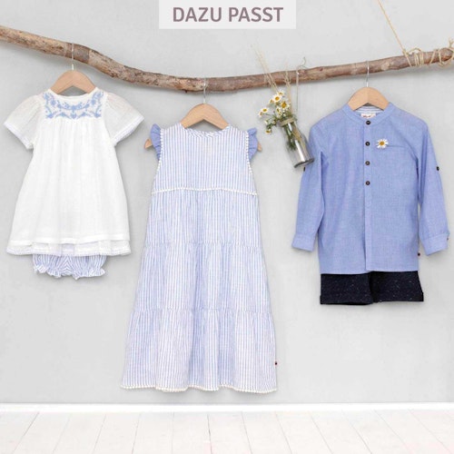 Verspieltes Kleid kurzarm