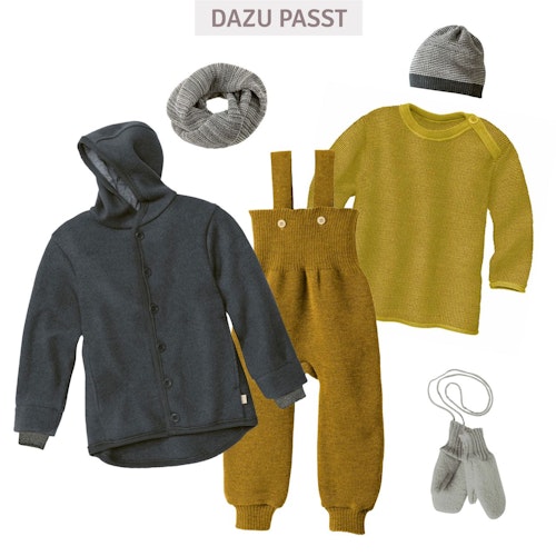 Disana Walkjacke mit Knopfleiste