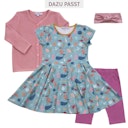 Vorschaubild Uni Leggings 3/4