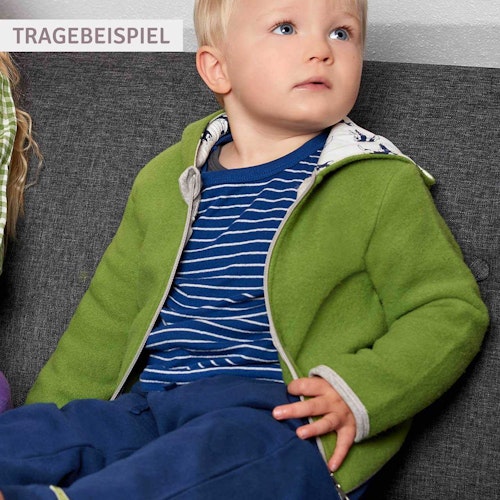 Kuschelige Jacke Baumwoll-Fleece