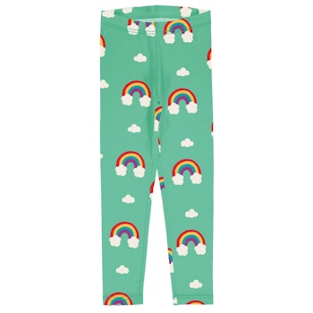Jersey Leggings Äffchen hellblau
