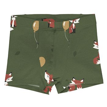 Boxershorts Fuchs grün