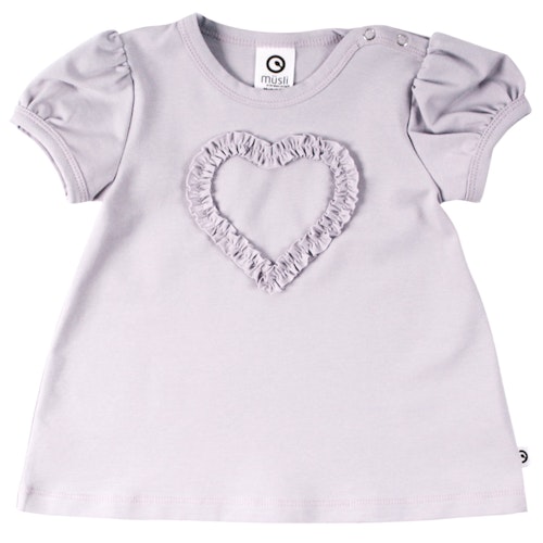 Ausgestelltes T-Shirt Herz