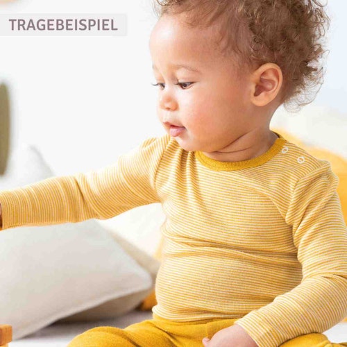 Wolle Seide Body langarm