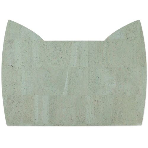Kinder Tischset aus Kork Katze mint 52 x 36 cm