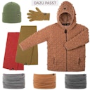 Vorschaubild Onesize Kinder Erwachsenen Beanie Merino-Kaschmir grün