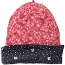Vorschaubild Wende-Beanie Wintervögel