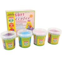 Öko-Knete aus natürlichen Rohstoffen – Princess 4er Set