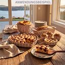Vorschaubild Herzförmige Quicheform REETRO 26 cm zum Backen und Servieren