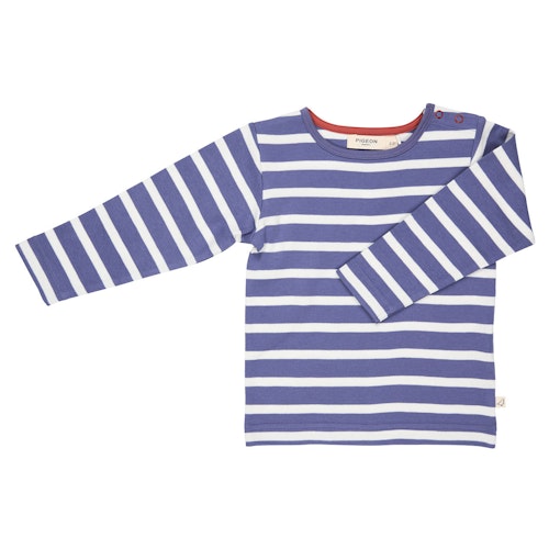 Edles Shirt langarm gestreift 100% Biobaumwolle Edles Shirt langarm gestreift 100% Biobaumwolle