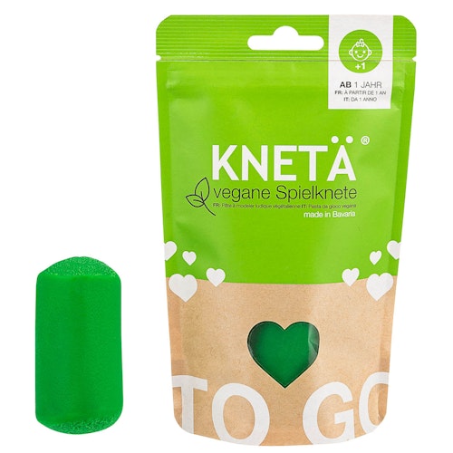 Grüne Knete ab 1 Jahr, 100g Beutel