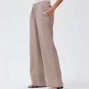 Vorschaubild Musselin Hose Damen beige