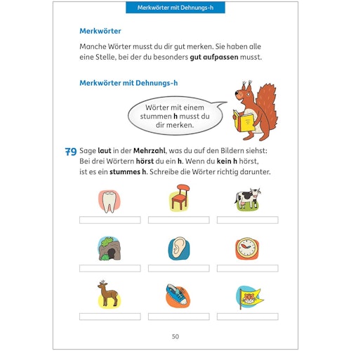 Deutsch Rechtschreibung und Diktate 3. Klasse Übungsheft