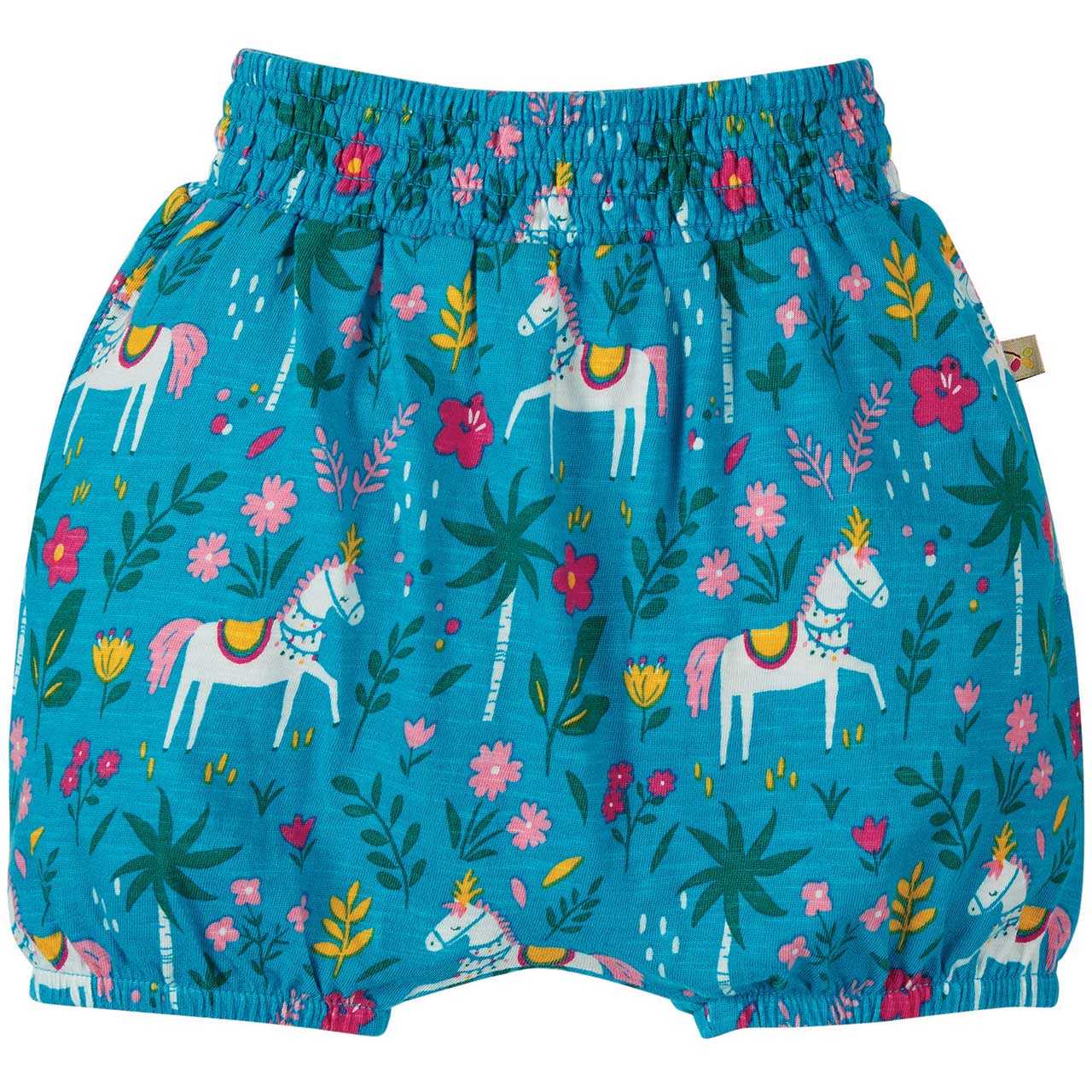 Leichte Mädchen Shorts Pferde