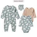 Vorschaubild Strampler People Wear Organic langarm Motiv