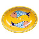 Vorschaubild Seifenschale BLUE POTTERY Design POR430 oval aus Keramik