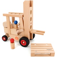 Echtholz Gabelstapler 3 - 8 Jahren
