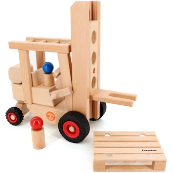 Echtholz Gabelstapler 3 - 8 Jahren