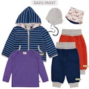 Vorschaubild Wende Schlauchschal Fleece marine