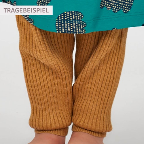 Warme Strickleggings Kinder