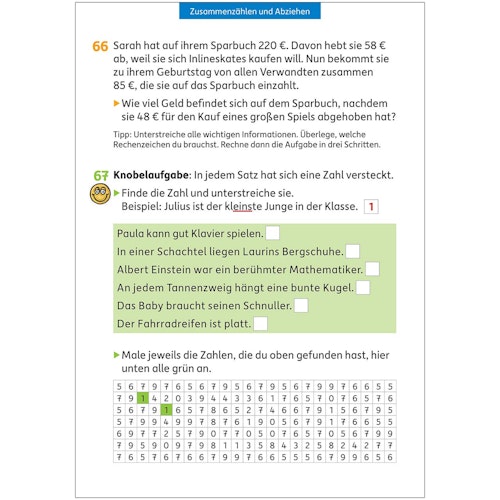Textaufgaben 3. Klasse