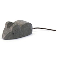 Maus für die Spielwelt Holzfigur 1,5 cm hoch
