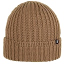 Vorschaubild Erwachsenen und Jungend onesize Umschlag Beanie Wolle beige