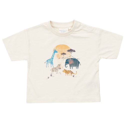 Shirt kurzarm Safari Tiere